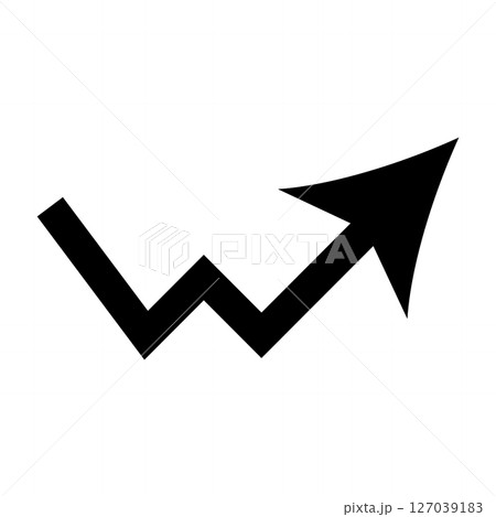 上矢印とWが組み合わさったアイコン 127039183