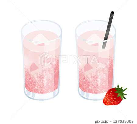 いちごラテ 127039308