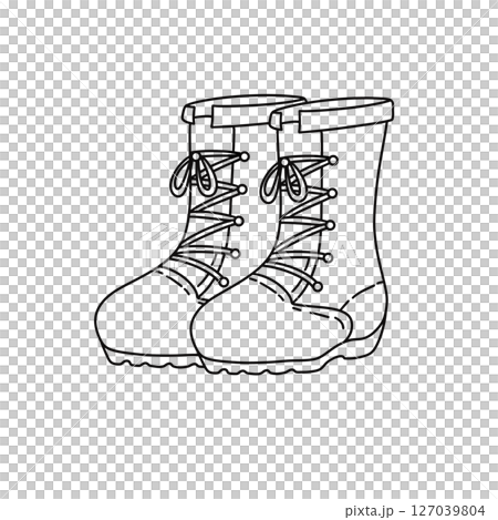 The shoes are white and have laces 127039804