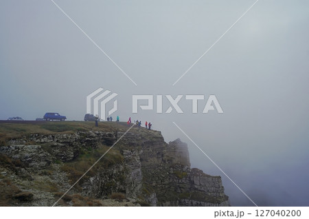 Tourists in the mountains Tourists in the mountains 127040200