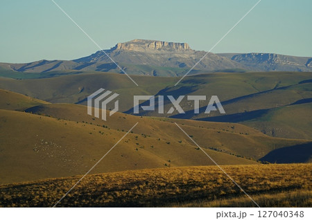 view of the Caucasus mountains view of the Caucasus mountains 127040348
