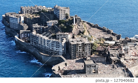 【長崎・端島】 海に眠るダイヤモンド<軍艦島> 【長崎・端島】 海に眠るダイヤモンド<軍艦島> 127040682