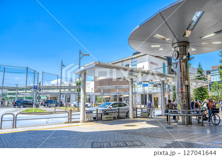 東京都品川区の都市風景　武蔵小山駅 127041644