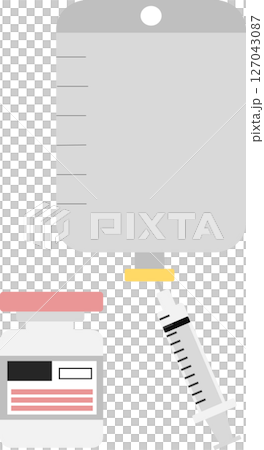 Drug (medicine, dispensing, prescription) graphic illustration 127043087