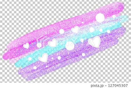 abstract color powder on white background 127045307