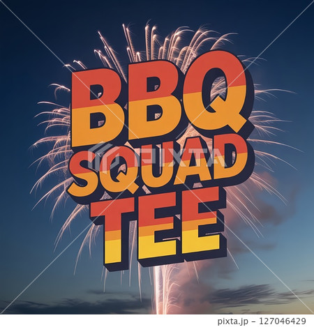 Fireworks & BBQ Parties captured as realistic photography showing families laughing around a barbecue with colorful fireworks in the twilight sky Fireworks & BBQ Parties captured as realistic photography showing families laughing around a barbecue with colorful fireworks in the twilight sky 127046429