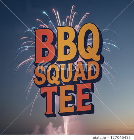 Fireworks & BBQ Parties captured as realistic photography showing families laughing around a barbecue with colorful fireworks in the twilight sky Fireworks & BBQ Parties captured as realistic photography showing families laughing around a barbecue with colorful fireworks in the twilight sky 127046452