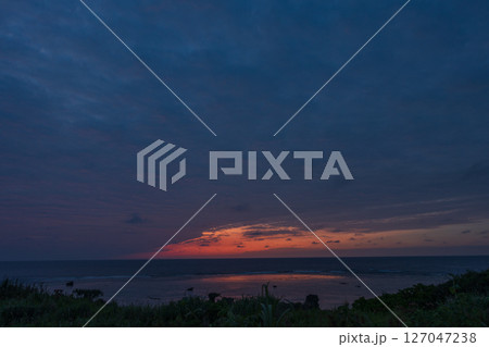 日本の鹿児島県の徳之島の美しい星空 127047238