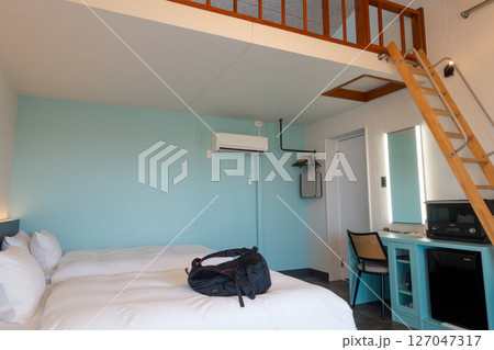 日本の鹿児島県の徳之島のリゾートホテルの風景 127047317