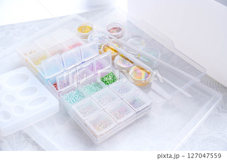 レジンアクセサリー作りの材料 レジンアクセサリー作りの材料 127047559