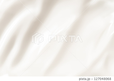 クリーム・とろとろ 背景素材 127048068