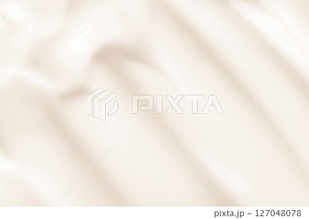 クリーム・とろとろ 背景素材 127048078