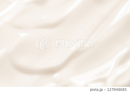 クリーム・とろとろ 背景素材 127048085