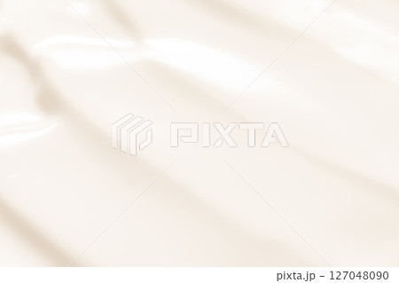 クリーム・とろとろ 背景素材 127048090