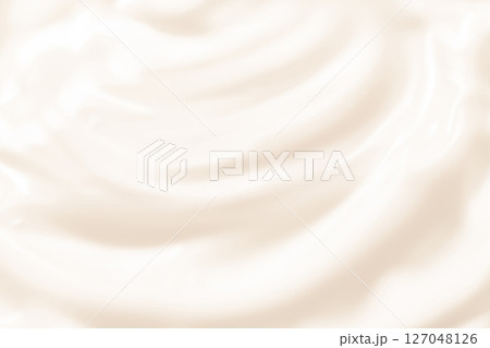 クリーム・とろとろ 背景素材 127048126