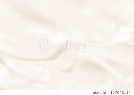 クリーム・とろとろ 背景素材 127048134