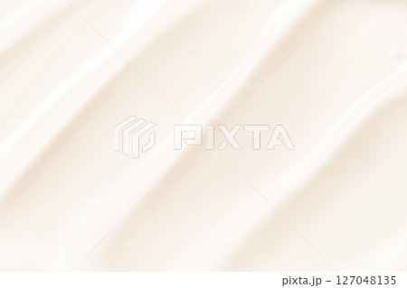 クリーム・とろとろ 背景素材 127048135