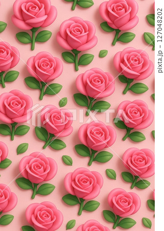 薔薇の花が美しい 127048202