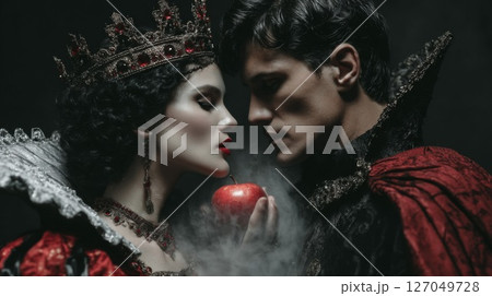 Enchanted Couple: A Dark Fairytale Portrait 127049728