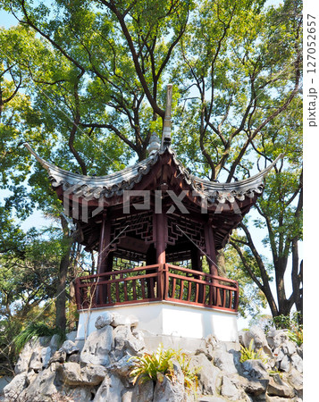 中国上海・古猗園・幽賞亭 127052657