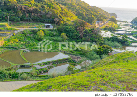 （長崎県）春日集落にある海の見える棚田（長崎と天草地方の潜伏キリシタン関連遺産） 127052766