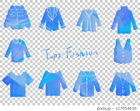 Women's Tops Silhouette Material 127054630