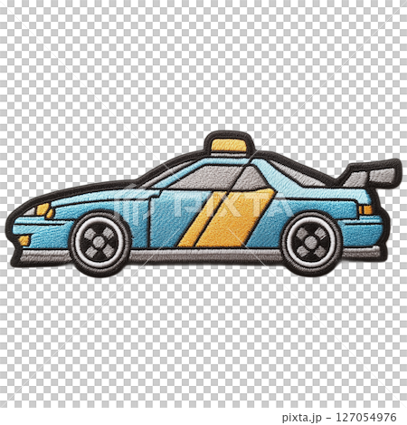 跑車風格刺繡貼片 127054976