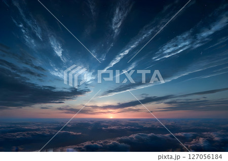 blue sky with clouds blue sky with clouds 127056184