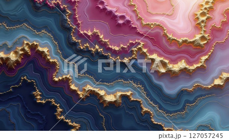 Abstract Liquid Marble Swirl Color Explosion Abstract Liquid Marble Swirl Color Explosion 127057245