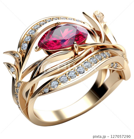 Diamond ring Diamond ring 127057290