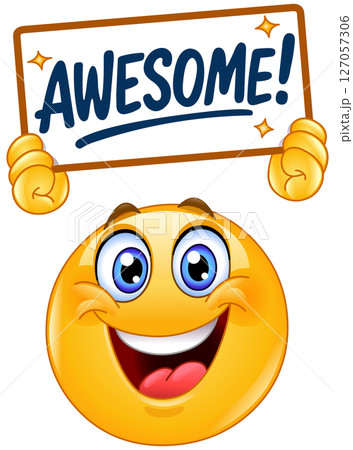 Awesome Emoticon 127057306