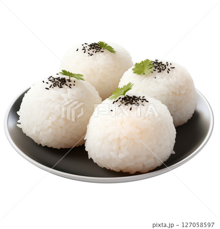 Sticky rice balls 127058597