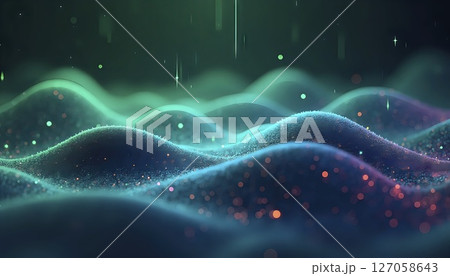 Elegant Gold Dust Texture On Abstract Background 127058643