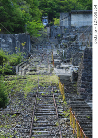 兵庫県朝来市 神子畑選鉱場跡 インクライン 兵庫県朝来市 神子畑選鉱場跡 インクライン 127059354