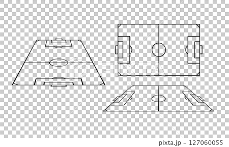 サッカーコート サッカーコート 127060055