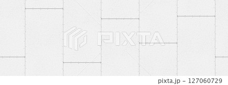 White plasterboard sheets with screw holes and noise texture as seamless bg 127060729