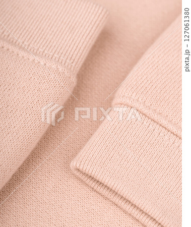 Nude Cotton Sweatshirt Close-Up Cuffs 127061380