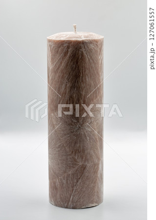 New candle palm brown wax 127061557