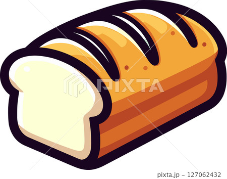 食パン一斤のアイコン 127062432