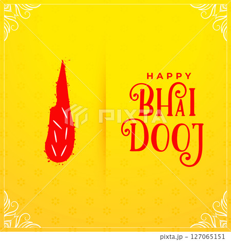 happy bhaiya duj wishes background for hindu cultural and traditions 127065151