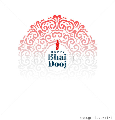 beautiful bhai dooj event background a festival of brother and sister 127065171