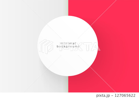 blank and empty banner for a minimalistic and elegant presentation 127065622