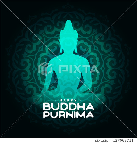 happy buddha purnima religious background for meditation happy buddha purnima religious background for meditation 127065711