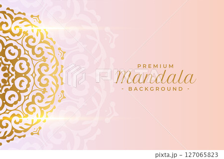 premium mandala pattern background for wedding or invitation backdrop design 127065823