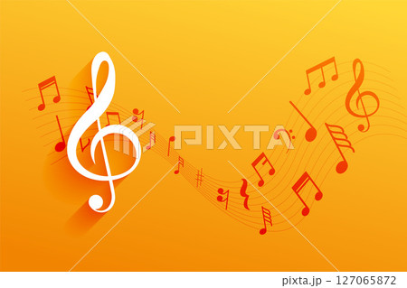 musical clef notation background for your next concert musical clef notation background for your next concert 127065872