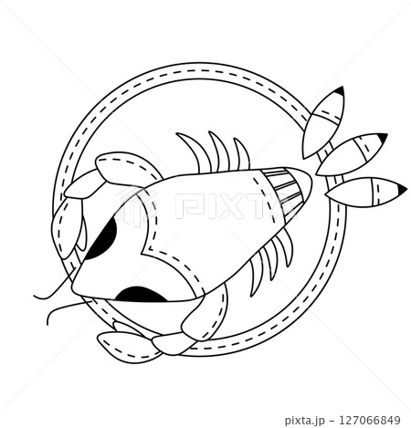 Zodiac horoscope. Cancer astrological icon symbol. Stylized star sign esoteric. Simple line vector illustration Zodiac horoscope. Cancer astrological icon symbol. Stylized star sign esoteric. Simple line vector illustration 127066849