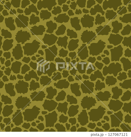 Abstract modern giraffe seamless pattern. Animals trendy background. Colorful decorative vector stock illustration for print, card, postcard, fabric, textile. Modern ornament of stylized skin 127067121
