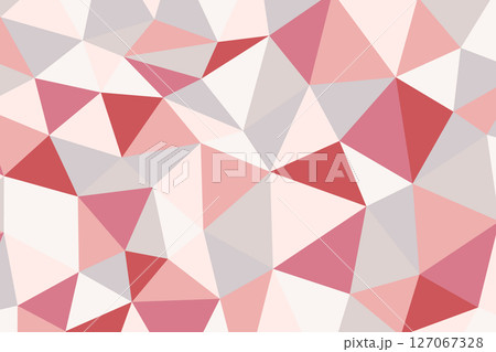 Polygonal rainbow mosaic background. Abstract low poly vector illustration. Triangular pattern in halftone style. Template geometric business design with triangle for poster, banner, card, flyer 127067328