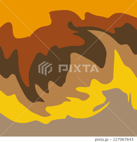 Fluid art. Modern artwork background. Mixture of acrylic paints. Abstract liquid painting marble texture, colorful gradient waves. Vector design for banner, flyer, business card, cover, invitation 127067643