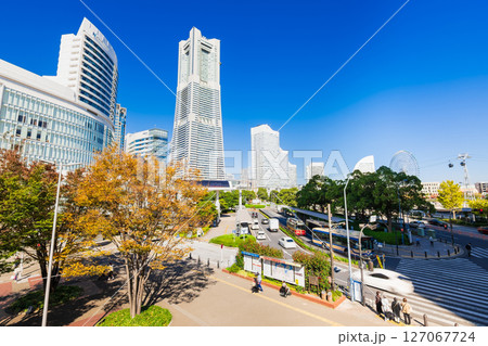 横浜　桜木町駅前 127067724